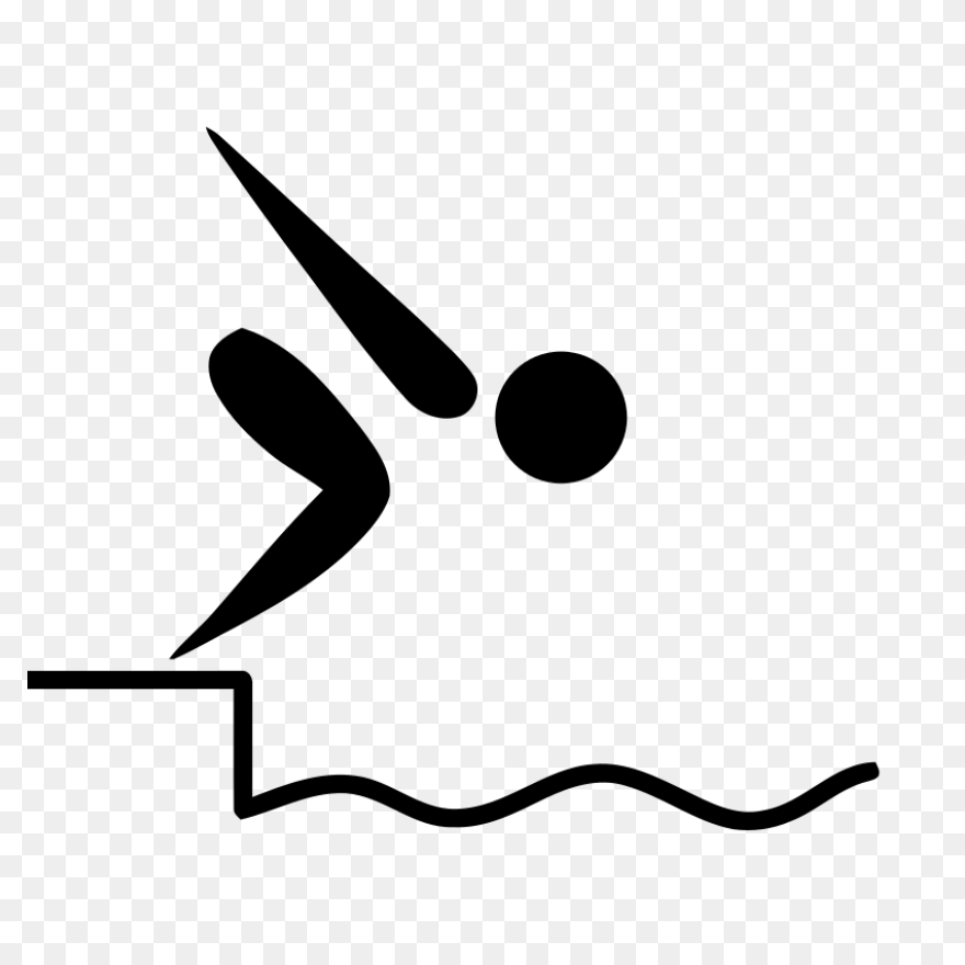 Swimmer Swimming Clip Art Mond Visu