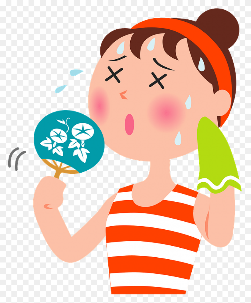 Laughing Face With Sweat Clip Art -