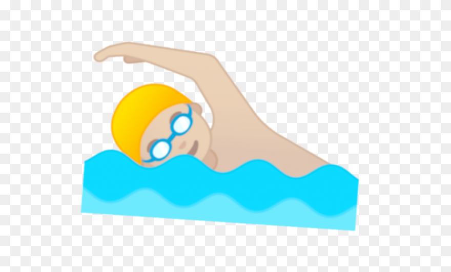 A Kid Swimming Clipart Transparent 