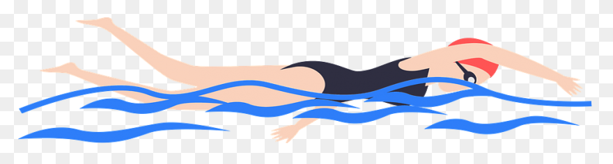 A Kid Swimming Clipart Transparent 