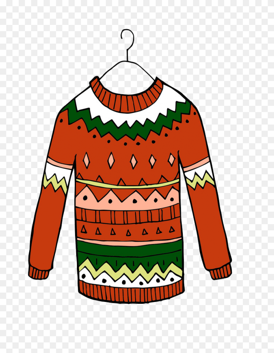 Sweater Clipart Hoodie Sweater Pola