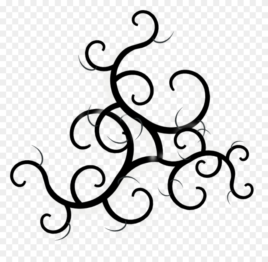 12 Decorative Swirl Vector Graphics