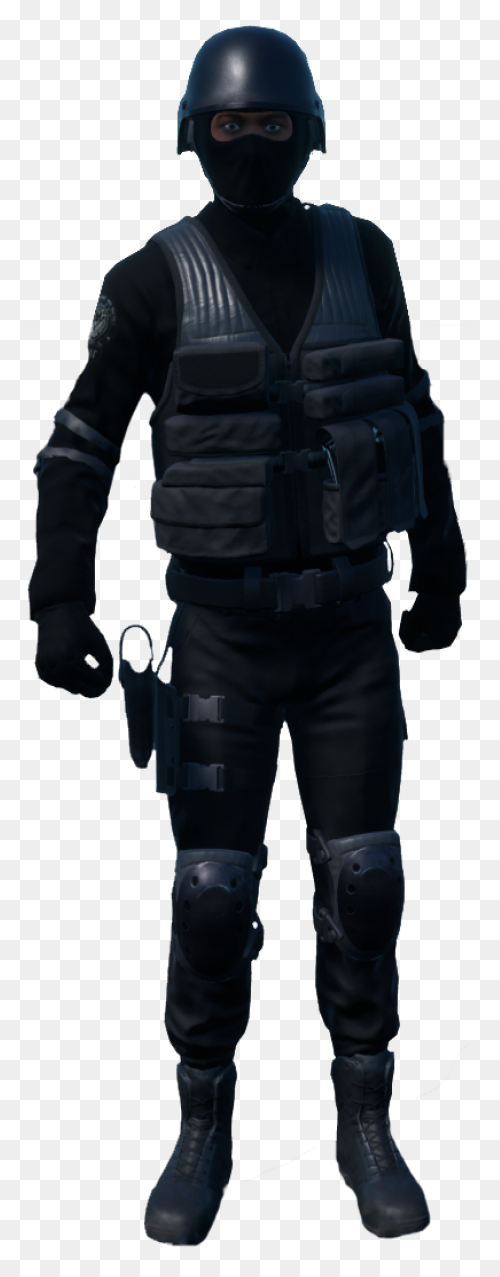 4K Clearing Room Swat Back Angle M4