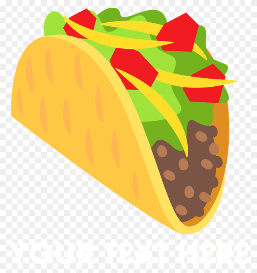 Veggie Taco - Emoji Clipart - Full 
