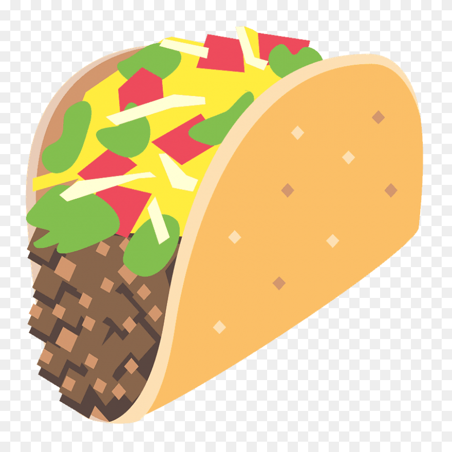 Veggie Taco - Emoji Clipart - Full 