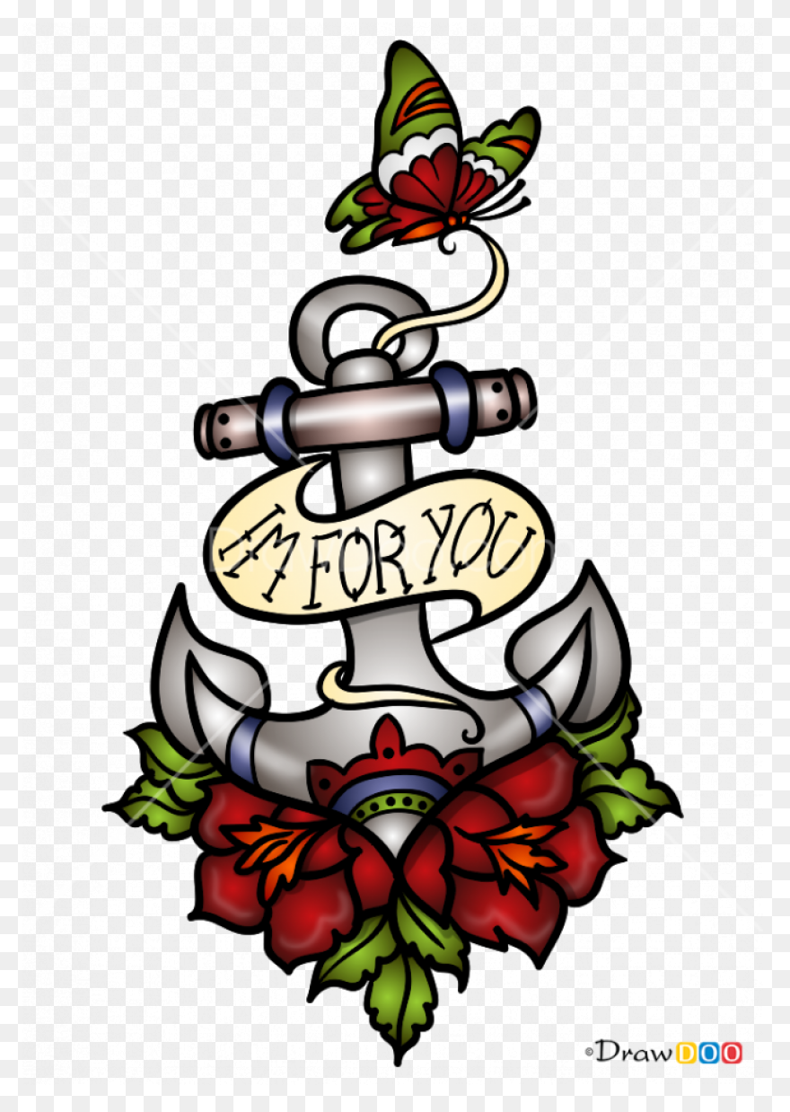 Tattoo Clipart Png Format - Butterf