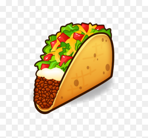 Taco Clipart Two - Taco - Png Downl
