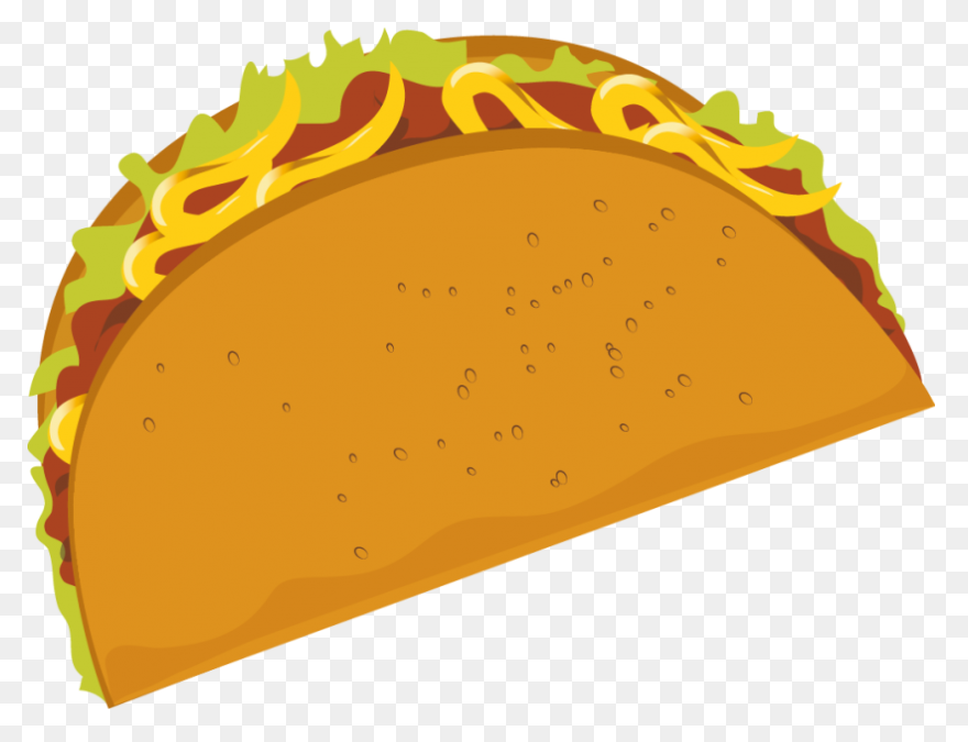 Taco Clipart Two - Taco - Png Downl