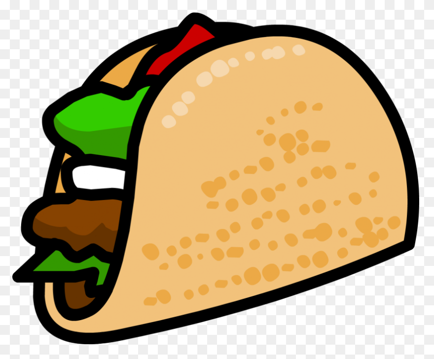 Taco Clipart Two - Taco - Png Downl