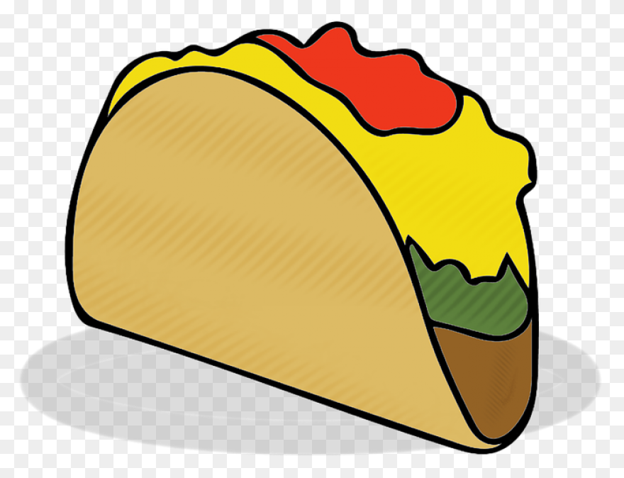 Taco Clipart Two - Taco - Png Downl