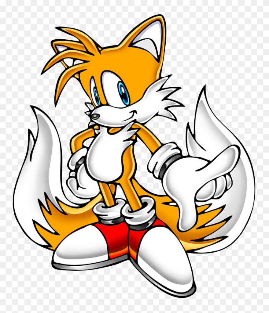 Tails Dark Tails Sticker - Tails Da