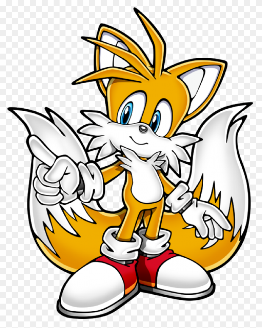 Tails Dark Tails Sticker - Tails Da
