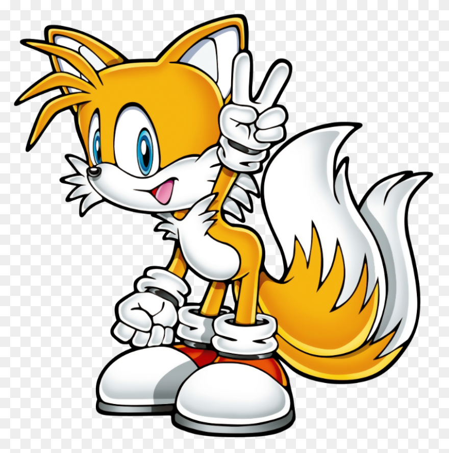 Tails Dark Tails Sticker - Tails Da
