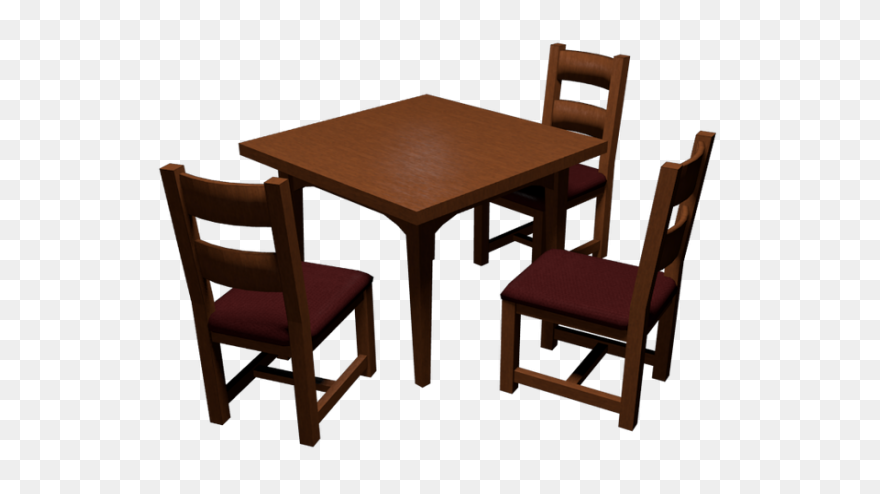 Kitchen Table And Chairs Clipart Ki