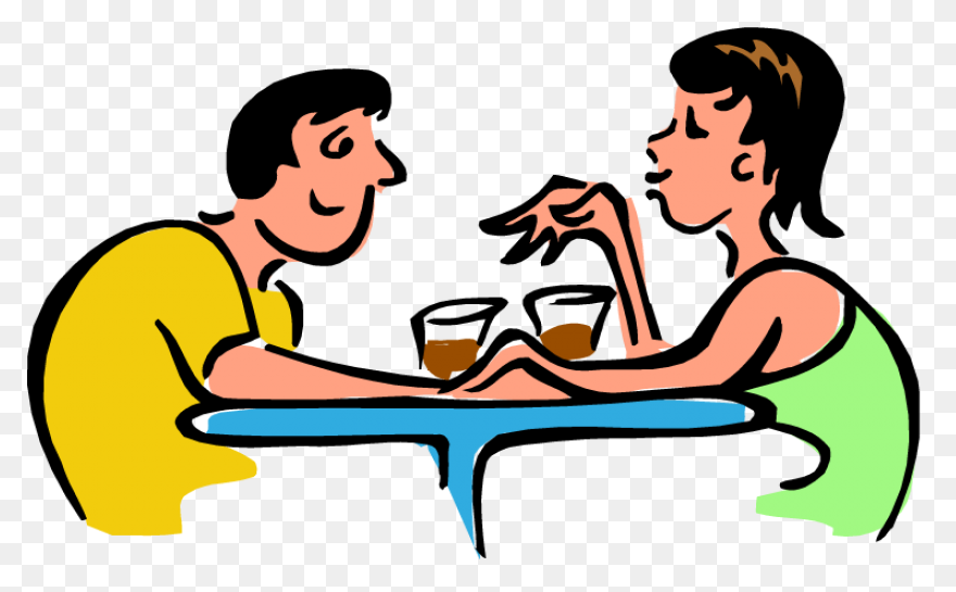 Two People Talking Icon - Two Peopl