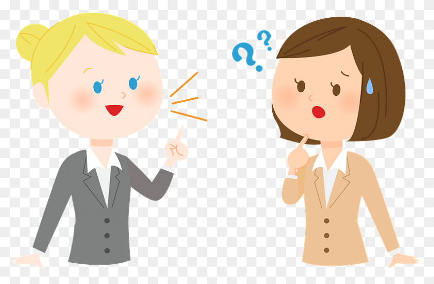 Two People Talking Icon - Two Peopl