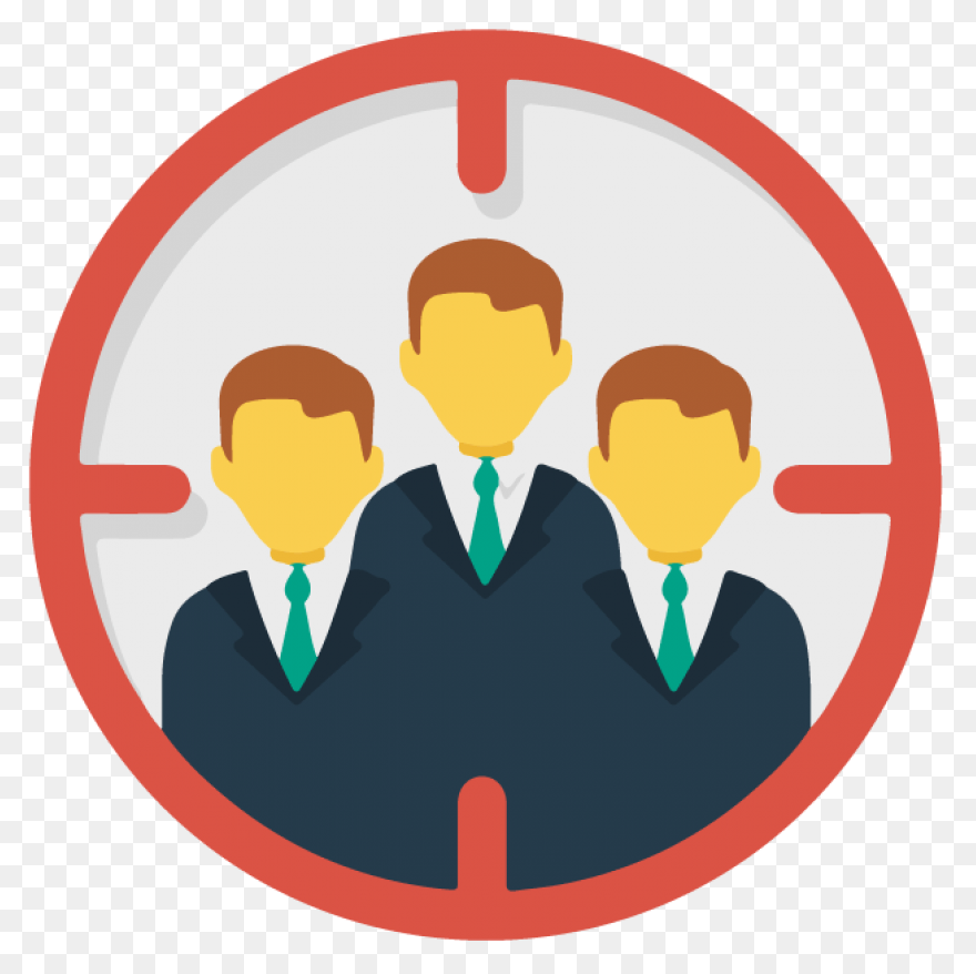 Audience Clipart Target Market - Ta