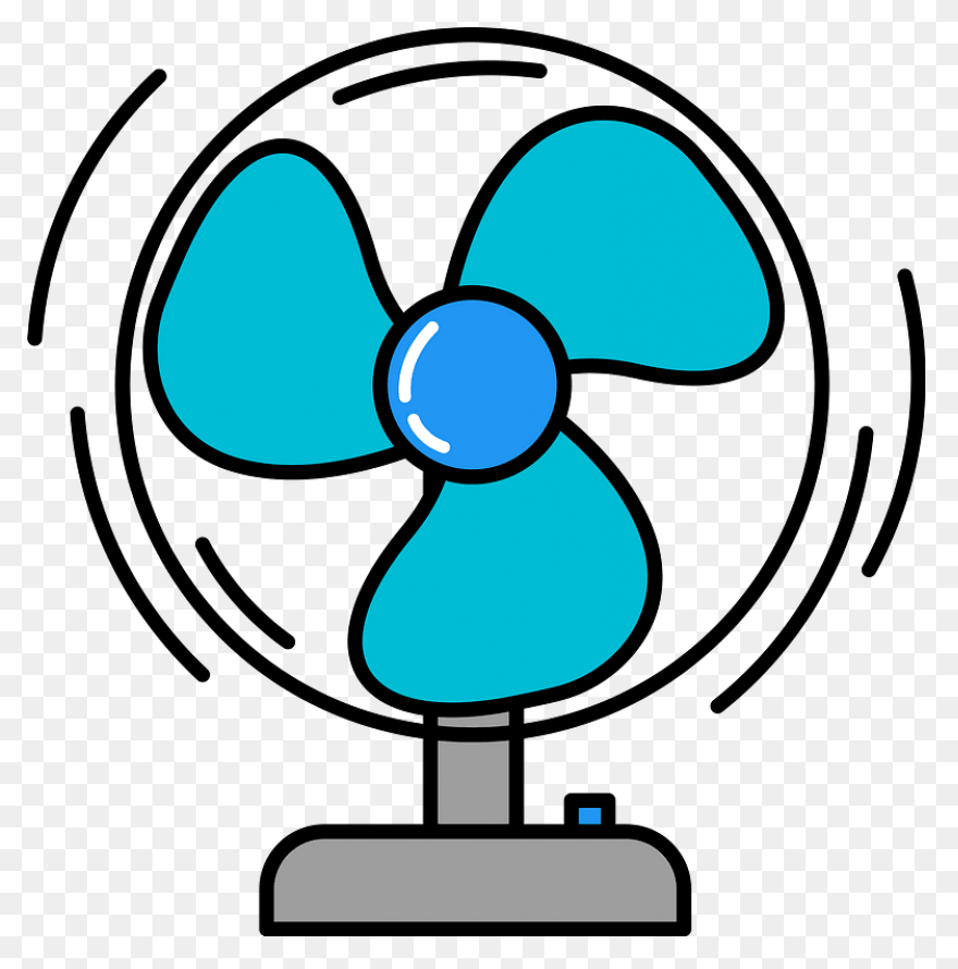 Cooler, Electric, Fan, Table Icon -