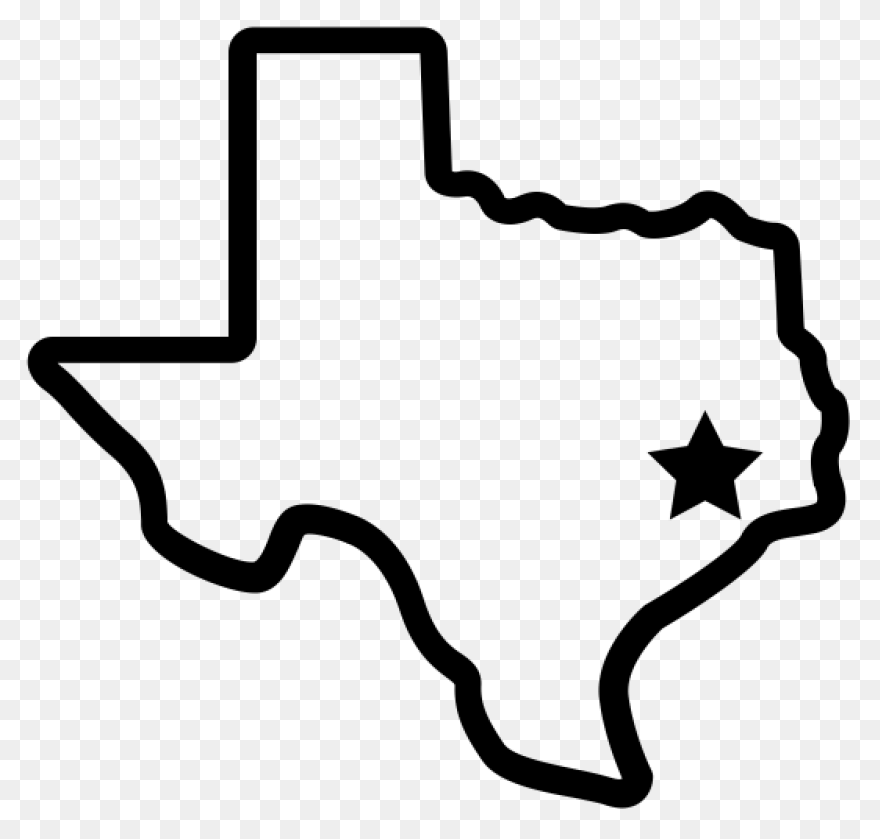 Texas Silhouette - Austin Tx Skylin