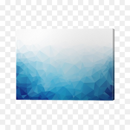 Geometric Blue Ice Texture Background - Texture Background