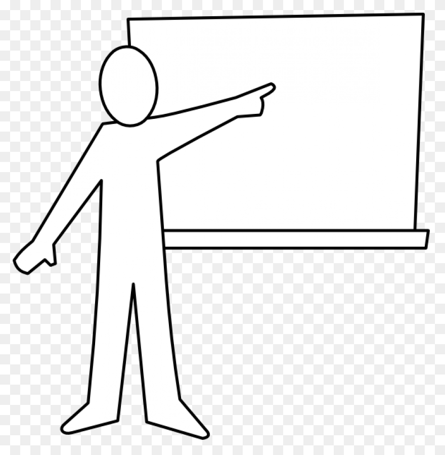 Drawing Teaching Lady Teacher Clipa