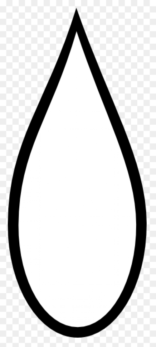Long Teardrop Clipart (264X588) Png - Teardrop