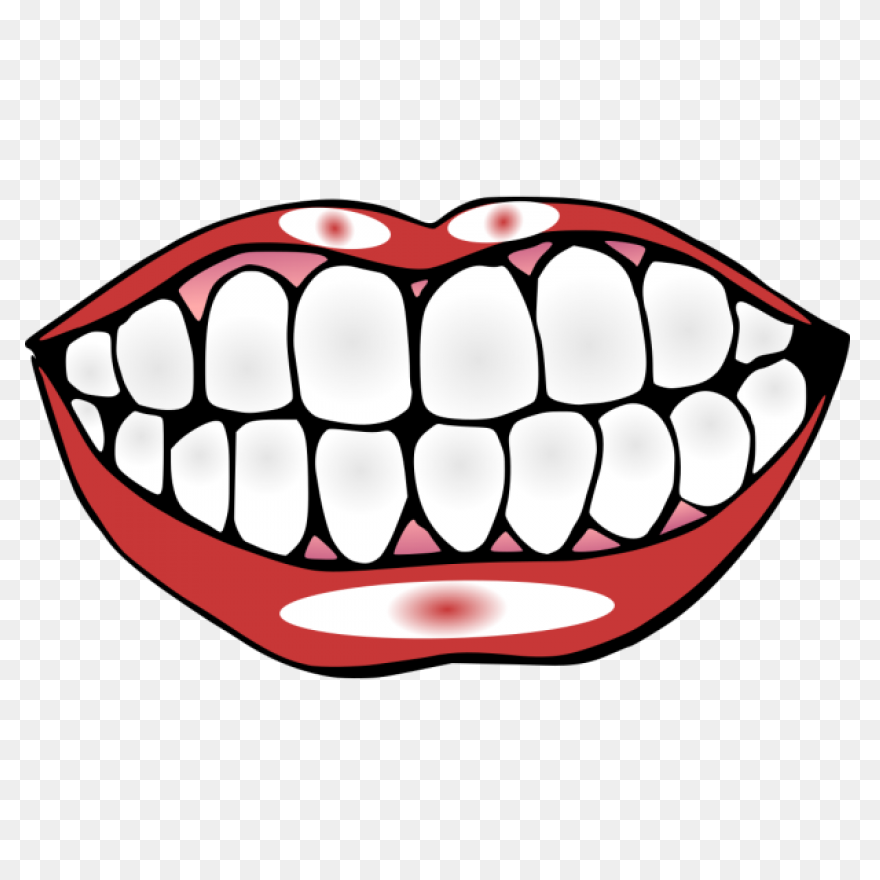 Transparent Vampire Teeth Clipart T