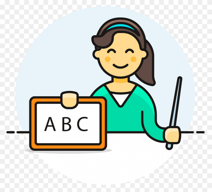 Download Hd Teacher Png - Female Te