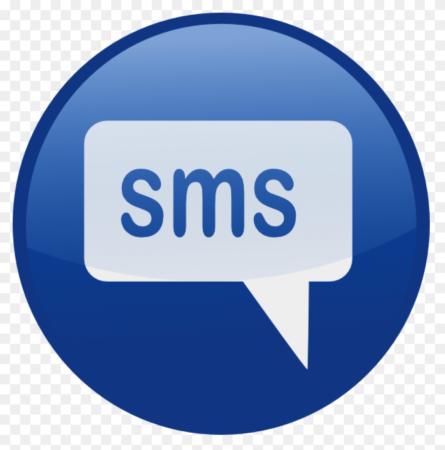 10 Blue Sms Icon Images - Text Message Icon