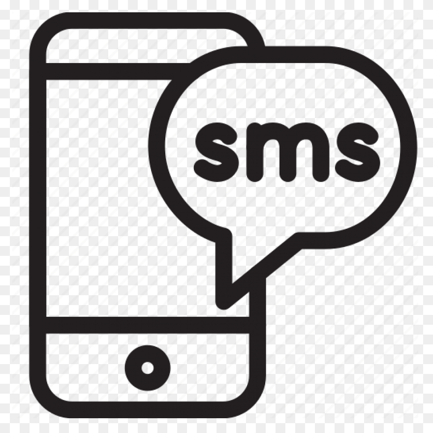Bubble Chat Message Mobile Phone - Text Message Icon