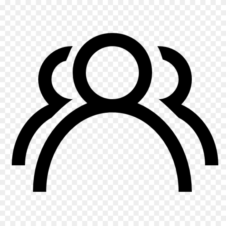Group Of People In A Team Icon Vect