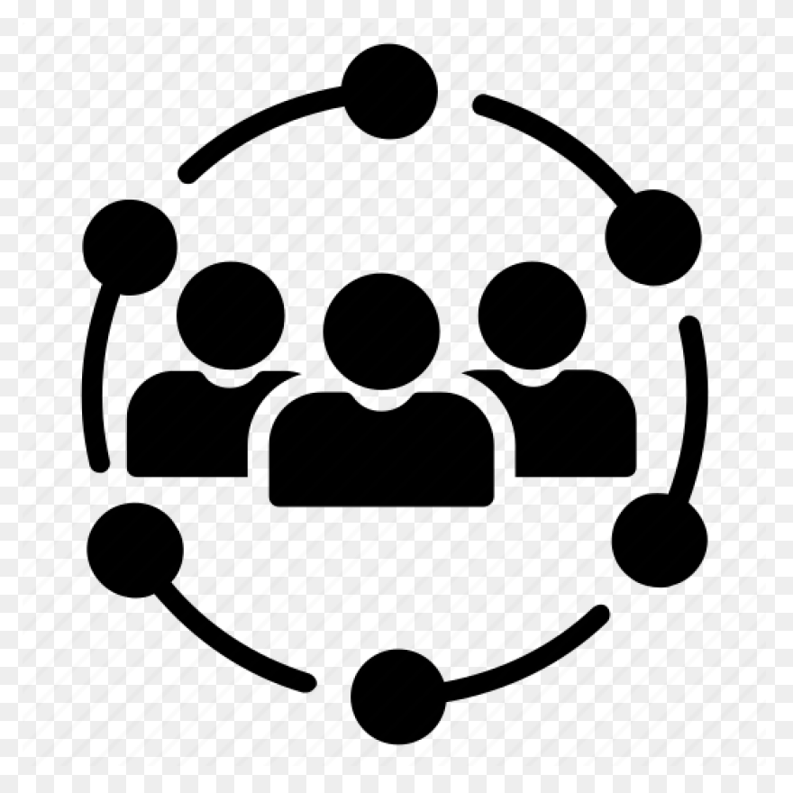 Group Of People In A Team Icon Vect