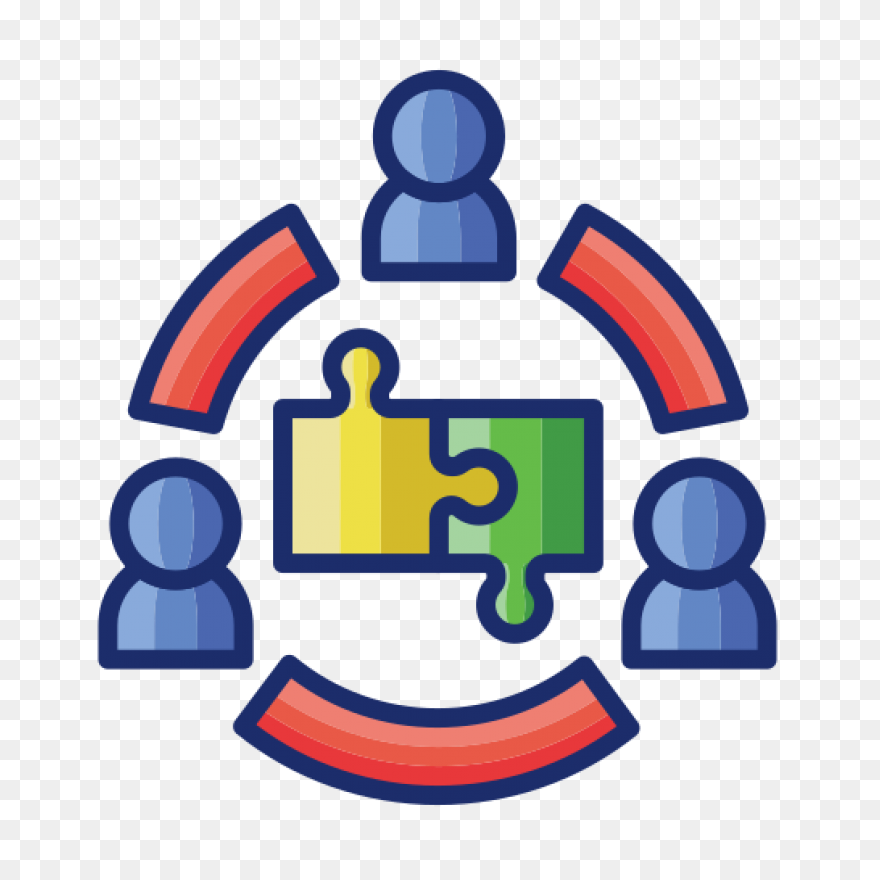 Group Of People In A Team Icon Vect