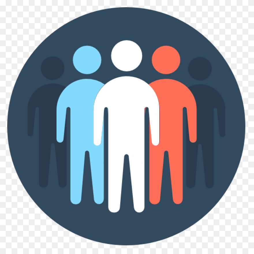 Group Of People In A Team Icon Vect