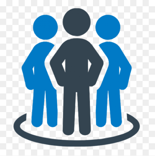Group Of People In A Team Icon Vect