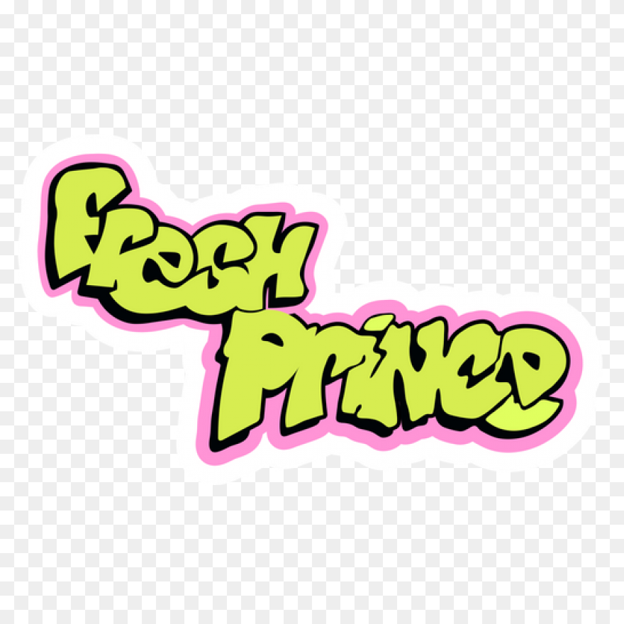 Fresh Prince Logo Sticker Sticker - The Walking Dead Logo