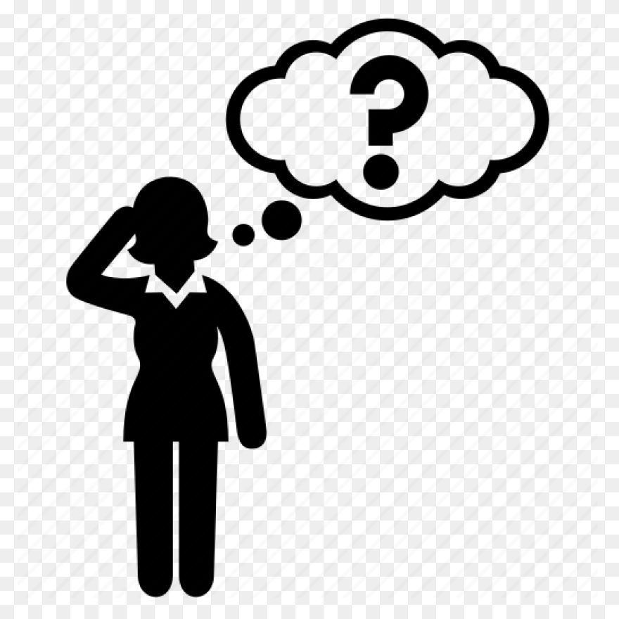 Answer Cuestion Thinker Thinking Woman - The Thinker
