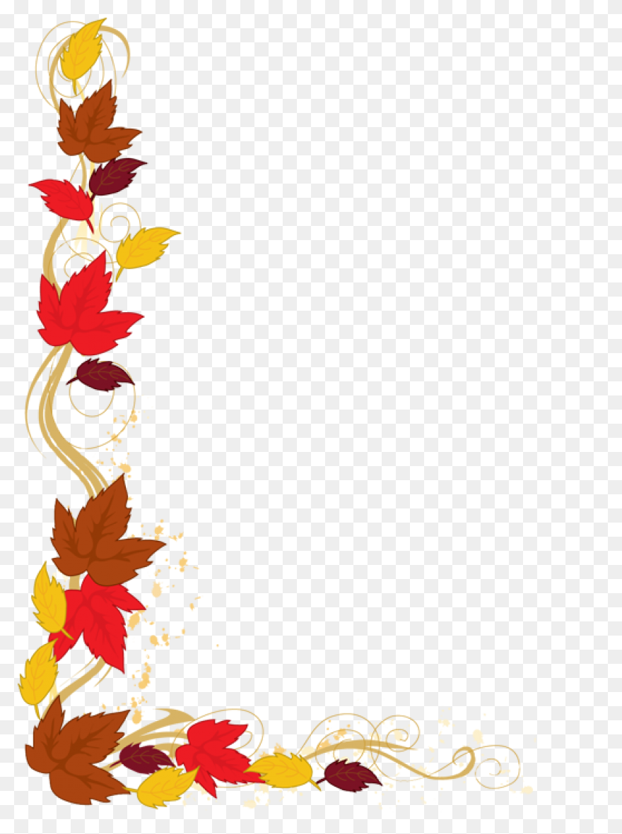 Free Thanksgiving Border Cliparts Download - Thanksgiving Border