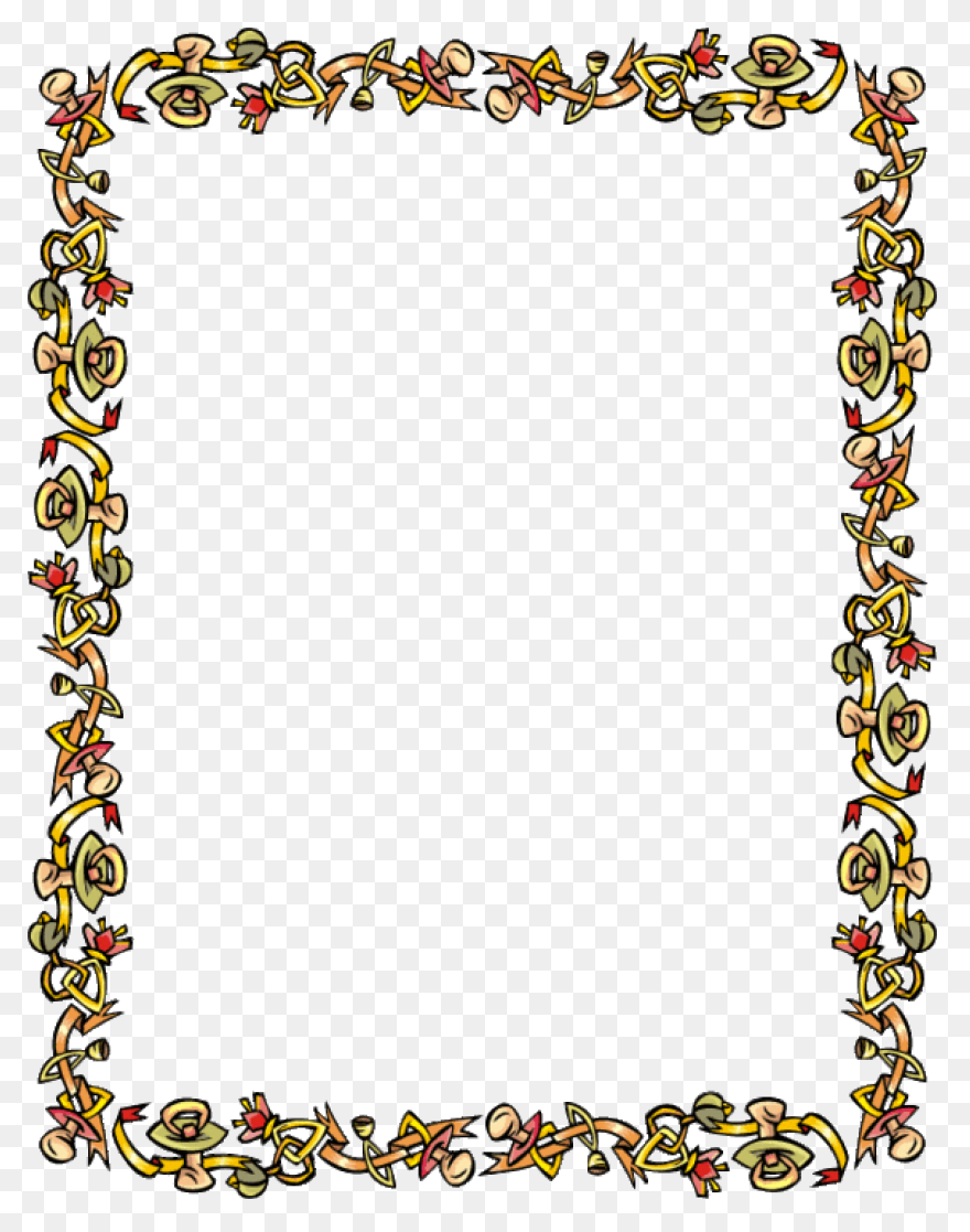 Free Thanksgiving Border Cliparts, 