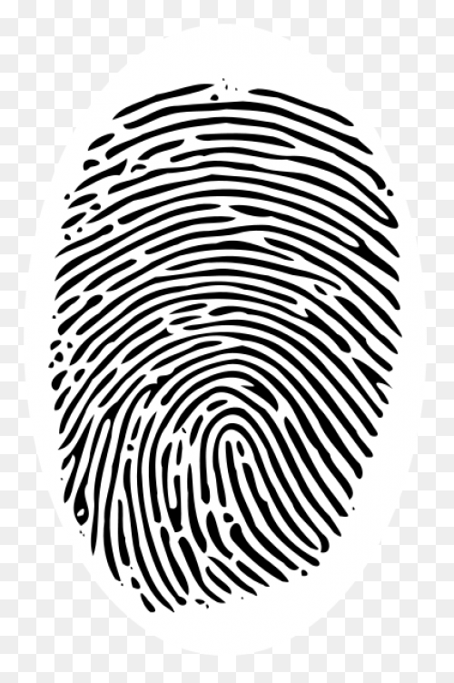 Thumb Fingerprint Print - Free Vect