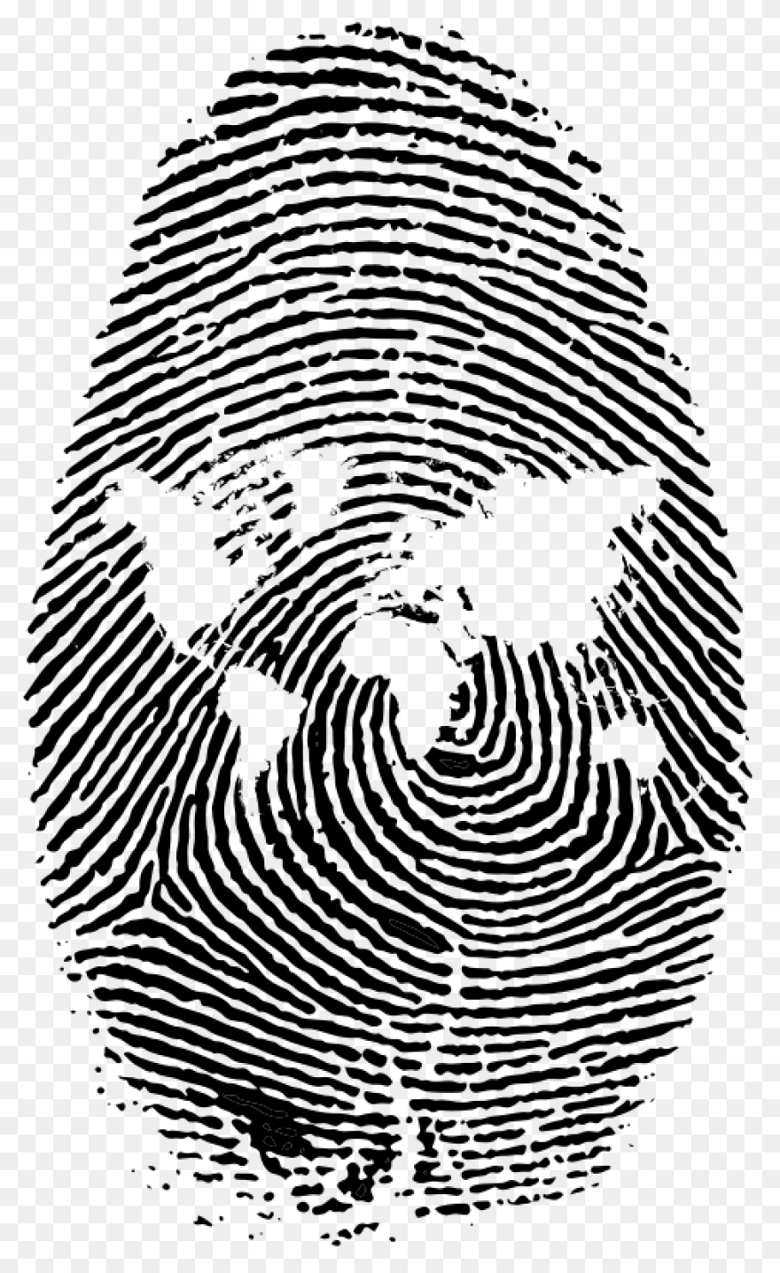 Thumb Fingerprint Print - Free Vect