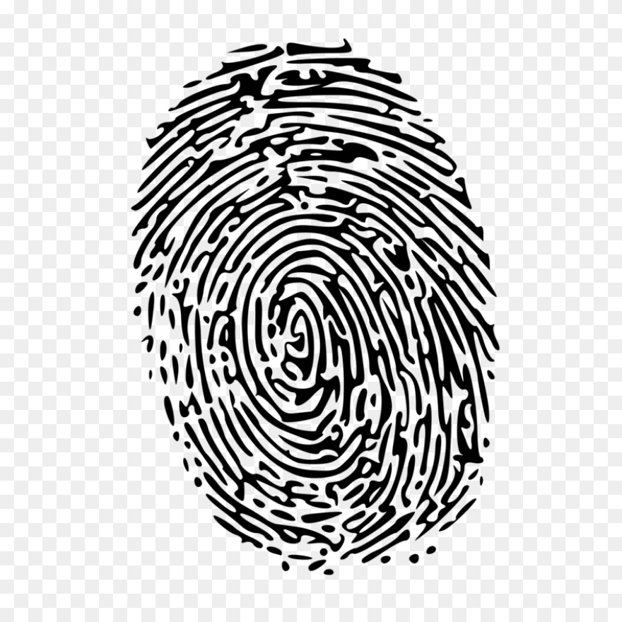Thumb Fingerprint Print - Free Vect