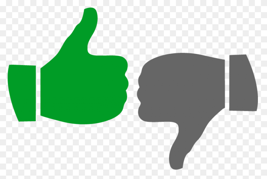 Free Thumbs Up Thumbs Down Clipart,