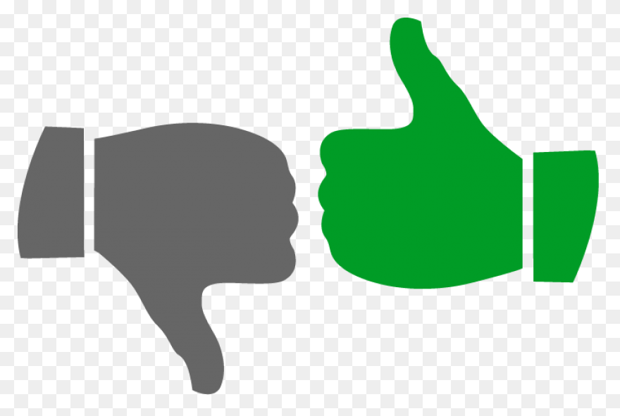 Free Thumbs Up Thumbs Down Clipart,