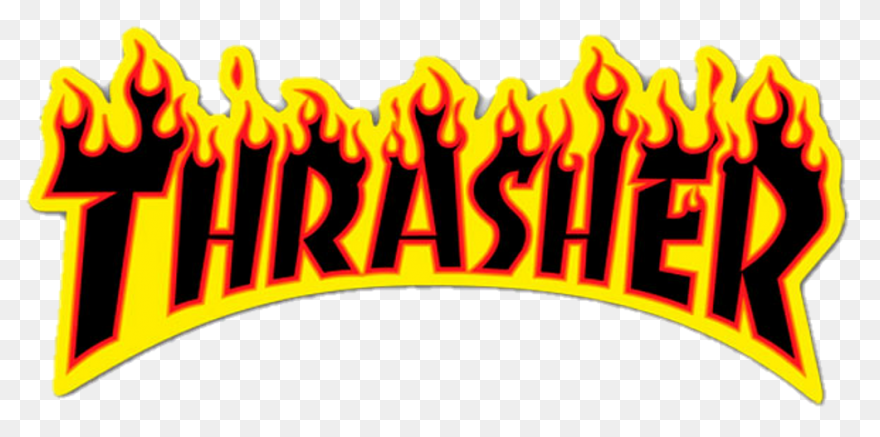 Thrasher Navy Flame T – Bane Boar