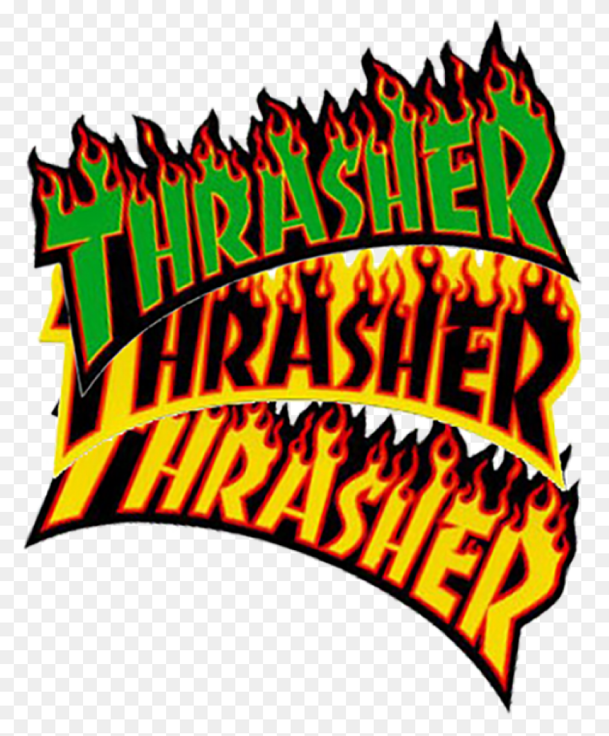 Thrasher Navy Flame T – Bane Boar