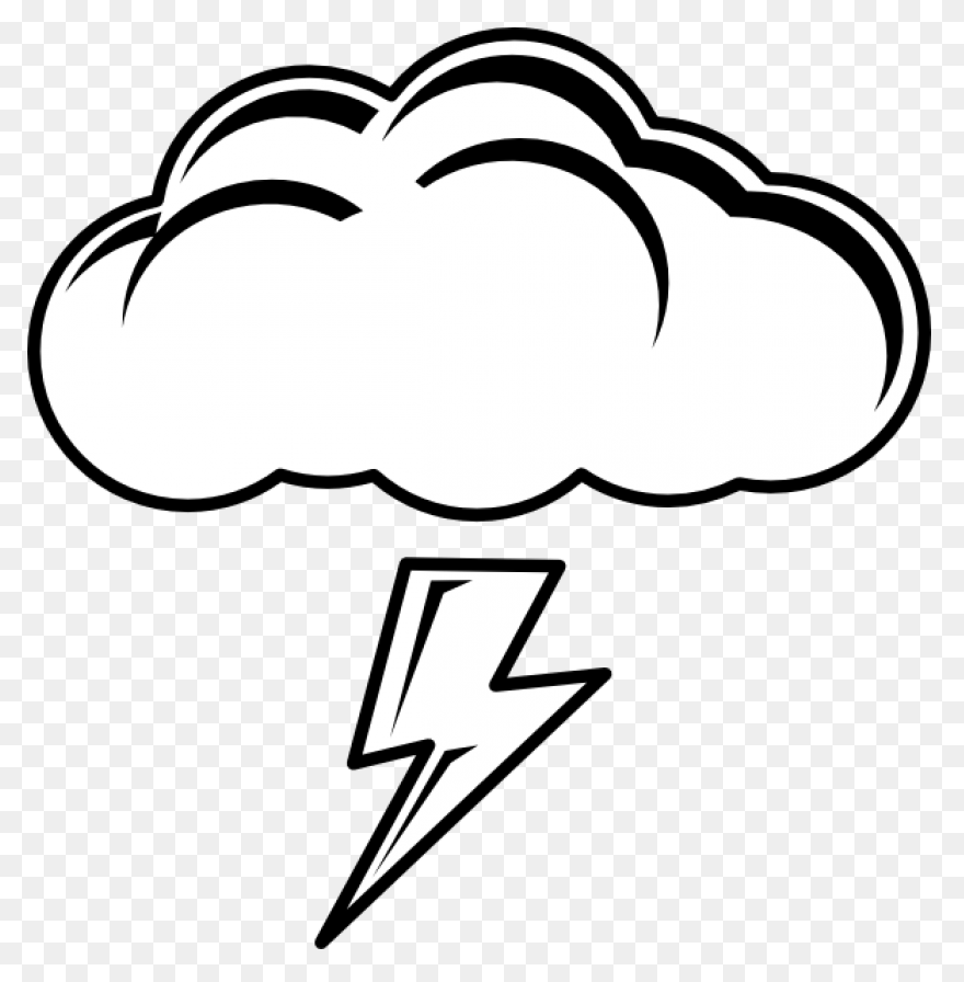 Thunder Clipart Dark Cloud Cloud Im
