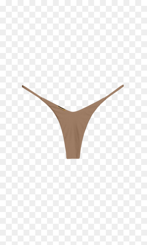 Mermaid Tones Gold High Cut - Thong