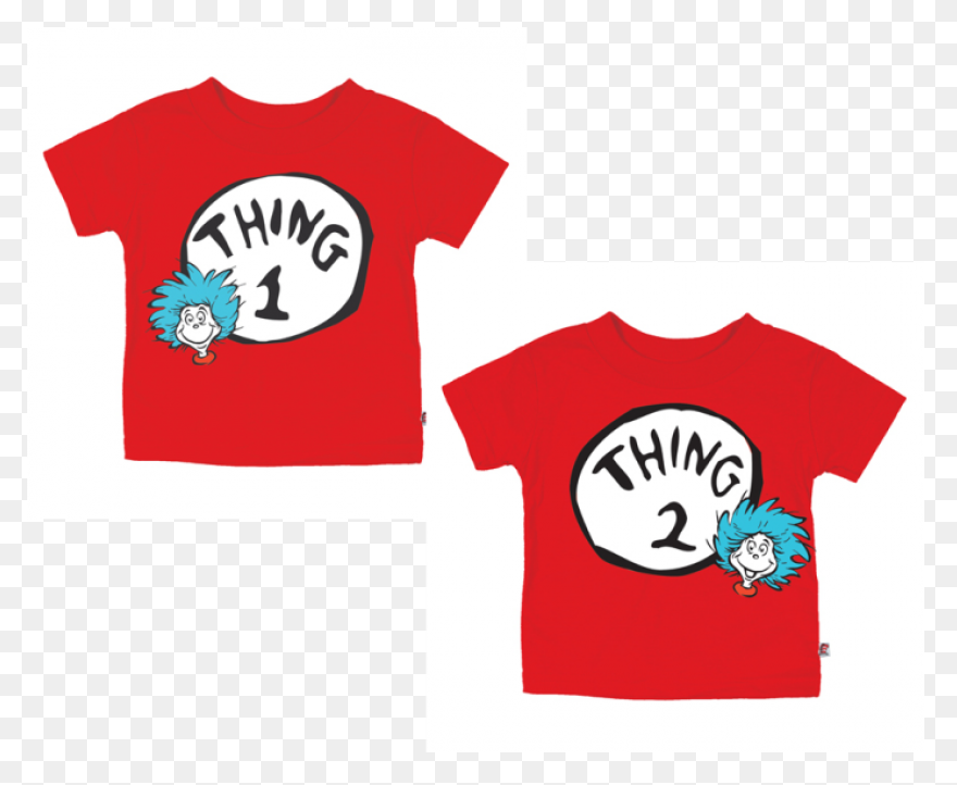Dr Seuss Coloring Pages Thing 1 And