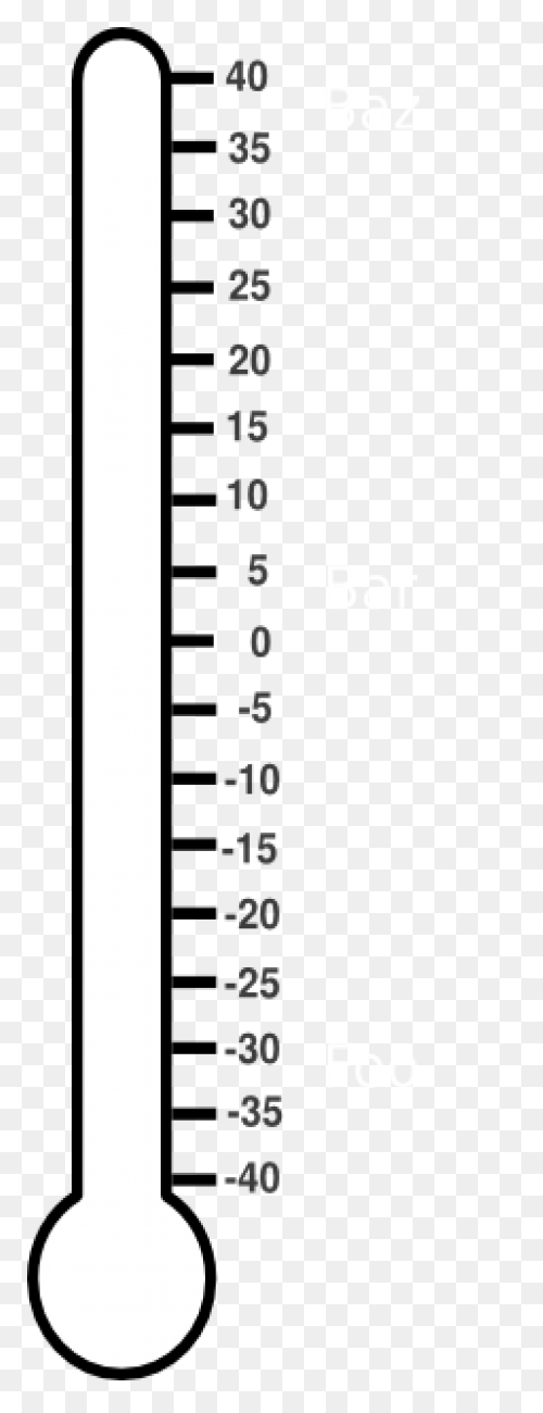 Blank Thermometer Png, PNG-WebP Cli